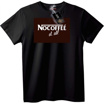 NOONEBRAND Тениска No Coffee at All - S, Black