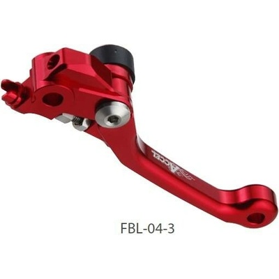 ACCEL výklopná brzdová páka HONDA CRF 250/450 07-24 barva červená