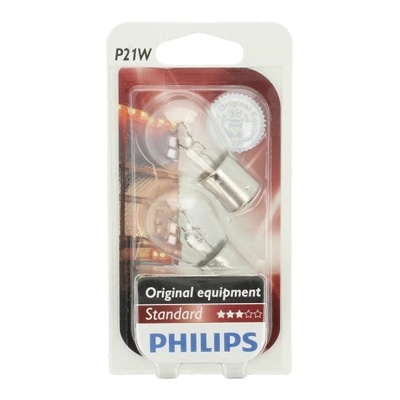 Philips Крушка, задни светлини philips p21w, 24v, 21w, 2 бр