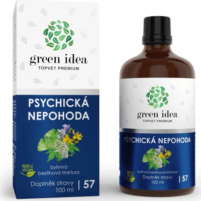 Green idea Tinktura bezlihová Psychická nepohoda 100 ml