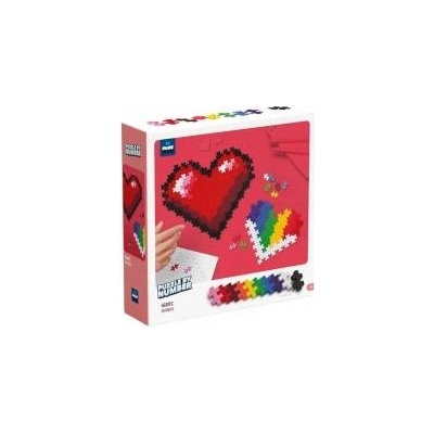 Plus-Plus Puzzle by number Heart 250 pieces 3911
