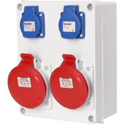 Famatel 2x230V, 2x32/5 30708