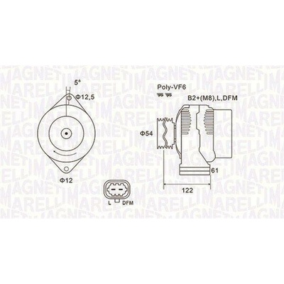 generátor MAGNETI MARELLI 063731994010