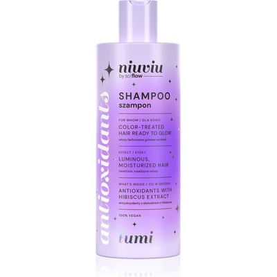 So!flow LUMI Hair Shampoo With Antioxidants озаряващ и подсилващ шампоан за боядисана коса 300ml