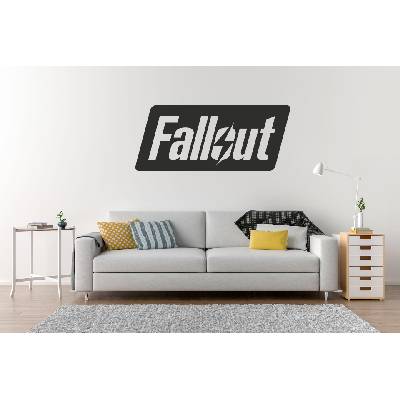 Lepy Samolepka na stenu Fallout Farebná varianta: Levanduľová, Velikost (šírka x výška): l20x50cm