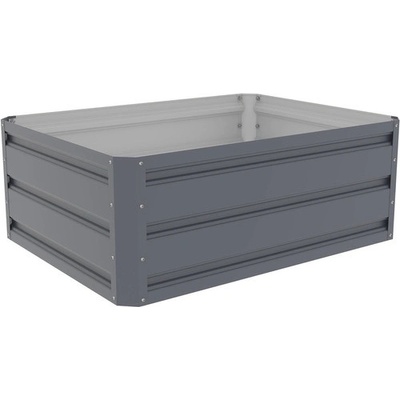 Rojaplast Vyvýšený záhon GB-B 80 x 60 x 30 cm sivý