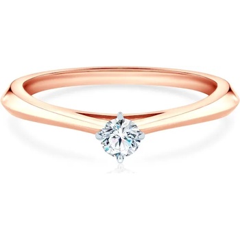 Image 1 of SAVICKI Годежен пръстен The Light: двуцветно злато, диамант