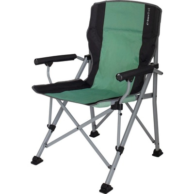 Eurotrail Skládací křeslo Bolzano černá, zelená
