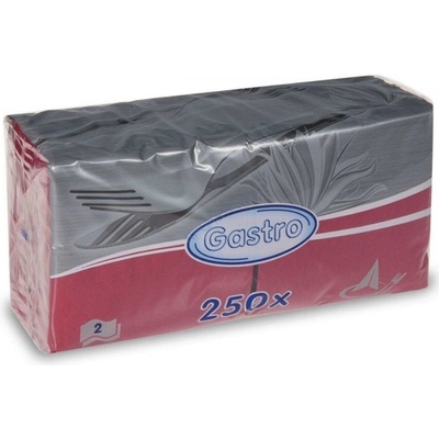 Wimex ubrousky 2V bordové 250ks 33x33cm – Zboží Dáma