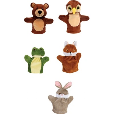 The Puppet Company Sada maňušiek na ruku Lesné zvieratá Môj prvý maňásek (21 cm)