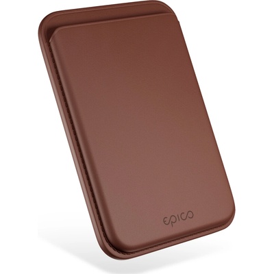 Epico Mag+ Leather Wallet - hnědá