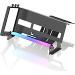 EZDIY-FAB Брекет за вертикален монтаж на 45° GPU EZDIY-FAB ARGB PCIe 4.0 Riser Cable - Черен (EZ-YIHPI333-14)