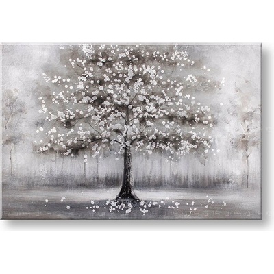 Maľovaný obraz na stenu STROM 90x60 cm - 90×60 cm / Klasický 2 cm