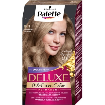 Schwarzkopf Palette Deluxe barva na vlasy Chladná Blond 8-11