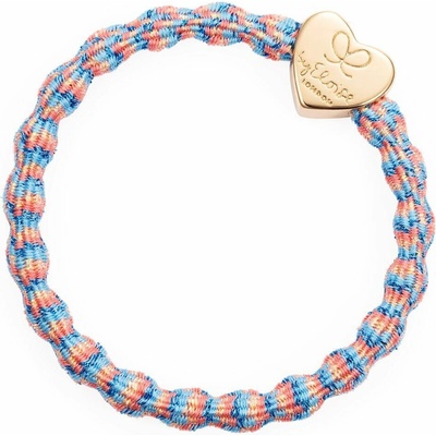 By Eloise London Metallic Gold Heart barva Coral Reef
