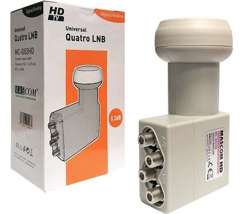 Mascom MCQ02HD Quattro 0,2 dB