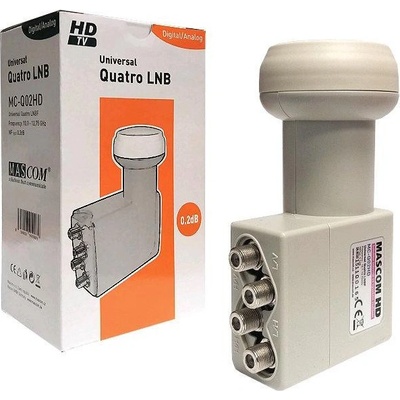 Mascom MCQ02HD Quattro 0,2 dB