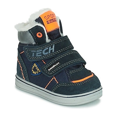 Citrouille et Compagnie kotníkové boty dětské Paladin modrá