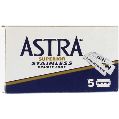 Astra Superior Stainless ножчета за бръснене 5 бр