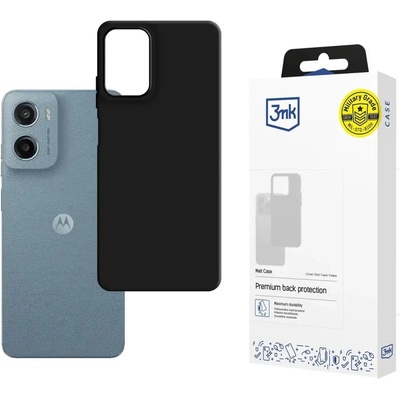 3mk Protection 3mk Matt Case за Motorola Moto G05 / E15 G4 - черен мат (5903108635714)