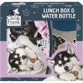 Комплект бутилка и кутия за храна Cleo & Frank