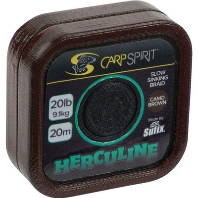 Carp Spirit Herculine Braid 20m 15lbs Camo Brown