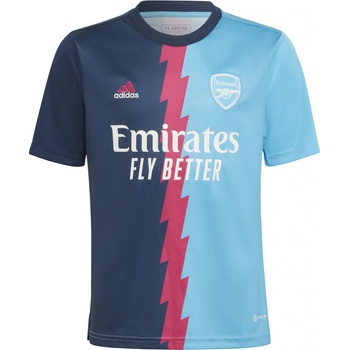 adidas Dětský předzápasový dres Arsenal FC 22/23 blankytný