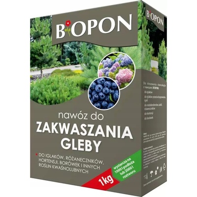 BIOPON PŘÍPRAVEK NA OKYSELENÍ PŮDY 1 kg