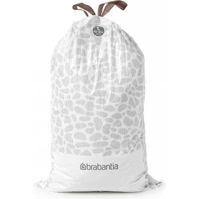 Торбички за кош Brabantia PerfectFit FlatBack+/Touch 647040, Размер L, 40-45 л, 10 броя, Бял (647040)