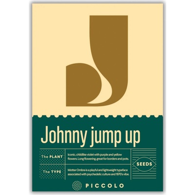 Piccolo Seeds J Johnny jump up Fialka 1 bal.