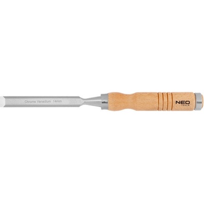 dláto 14mm, CrV dřevěná rukojeť NEO tools 37-814 IVK37-814