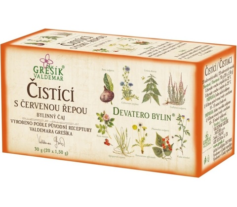 Grešík Devatero bylin Čistící 20 ks