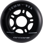 Arcore INLINE WHEELS 4PACK 76-82A черно, бяло (INLINE WHEELS 4PACK 76mm-82A-U25A)