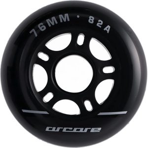 Arcore INLINE WHEELS 4PACK 76-82A черно, бяло (INLINE WHEELS 4PACK 76mm-82A-U25A)
