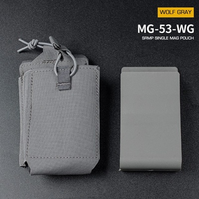 Wosport SRMP Single molle na zásobník M4/M16 otevřená šedá