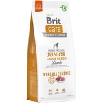 Brit Dog Hypoallergenic Monoprotein Junior Large Breed монопротеинна, с агнешко месо и бял трън 3 кг