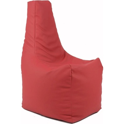 PUFRELAX Пуф, стол, 210л. , Sunlounger - Bordo, Еко кожа, Пълнеж от полистиролни перли (PUF-G-S-ML-BRD)