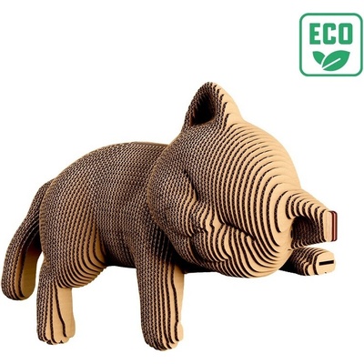 Cartonic 3D PUZZLE SLEEPY KITTEN, 119 ks – Zboží Mobilmania
