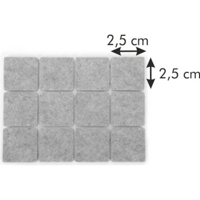 Tescoma Presto 420856 Samolepicí podložky pod nábytek 25x25 mm 24 ks – Hledejceny.cz