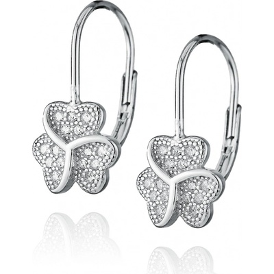 NUBIS® stříbrné na klapku kytičky NB-3343