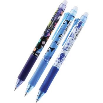 Авт. химикалка с гума M& G iEraseAnimals 0.7mm Син (1601074-06-70462-AKPH32R7)