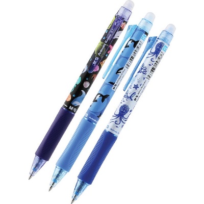 Авт. химикалка с гума M& G iEraseAnimals 0.7mm Син (1601074-06-70462-AKPH32R7)