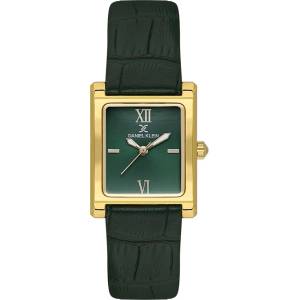 Daniel Klein DK. 1.14112-4 - Дамски часовник, Premium, Кварцов, 23x29.5mm, 3 ATM, Зелен Часовници