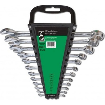 GK Tools Kľúče očkoploché sada 6-22mm 12 dielna GK10343TP