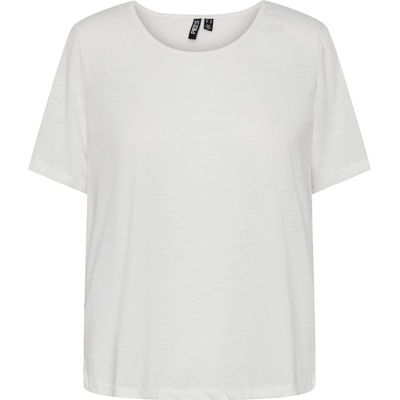 PIECES Тениска 'sylvie' бяло, размер xs