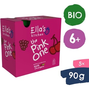 Ella's Kitchen BIO PINK ONE плодово смути с драконов плод (5x90g) (EK258)