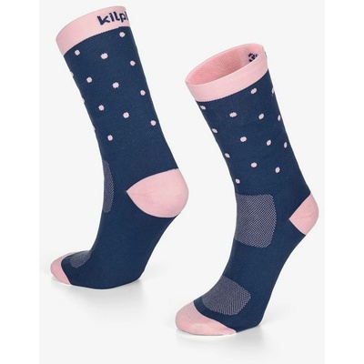 Kilpi Розово-сини чорапи на точки за мъже Kilpi DOTS Kilpi | Sin | МЪЖЕ | 39-42
