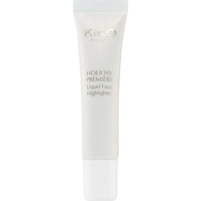 KIKO Milano Holiday Première Liquid Face Highlighter tekutý rozjasňovač 01 Charming Gold 14,5 ml