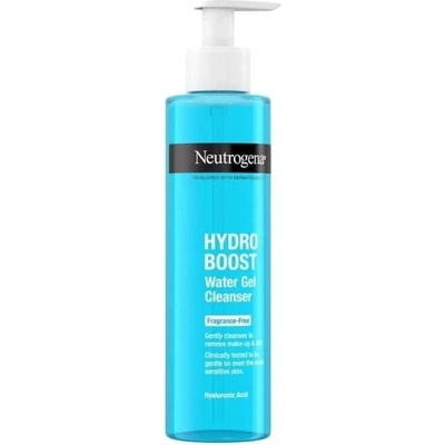 Neutrogena Hydro Boost Хидратиращ почистващ гел за лице, без аромат, 200 ml