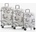 HEYS Комплект от три бели куфара Heys White Camo S, M, L Heys | Byal | МЪЖЕ | ЕДИН РАЗМЕР